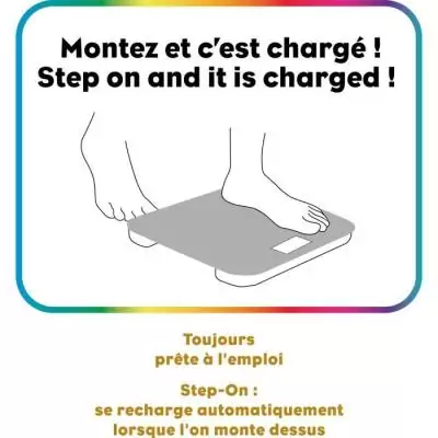 Balance connectée LITTLE BALANCE - Kinetic Auto - Bleu Balance connectée LITTLE BALANCE - Kinetic Auto - Bleu