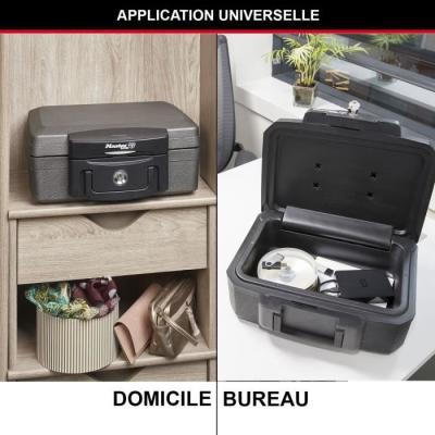 Coffre-fort ignifuge MASTER LOCK - Compact et étanche - Idéal pour la protection de vos objets précieux