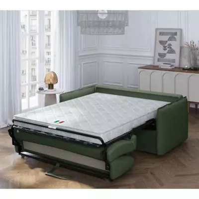 Canapé convertible express MYKONOS - Tissu Como 11 Forest ?️ Canapé convertible express MYKONOS - Tissu Como 11 Forest ?️