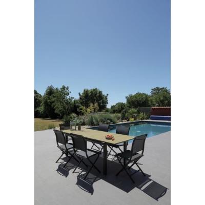 Table de jardin extensible en aluminium - Jusqu'à 10 personnes