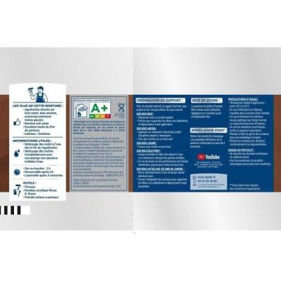 Peinture Bois Satin Haute Protection 10 ans - Bleu océan
