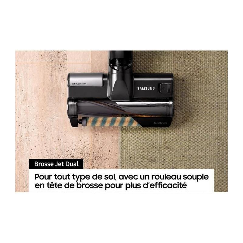 Aspirateur Balai SAMSUNG Jet 85 Complete: 210 AW, 60 min autonomie