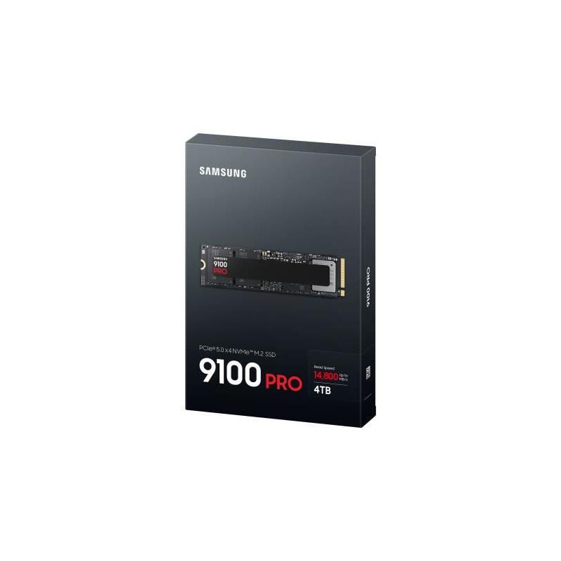SSD Samsung 9100 PRO - NVMe M.2 PCIe 5.0 x4 - 4 To - Lecture 14 800 Mo/s