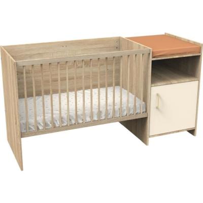 Lit combiné évolutif 120x60 cm CHARLIE - SAUTHON - Creme