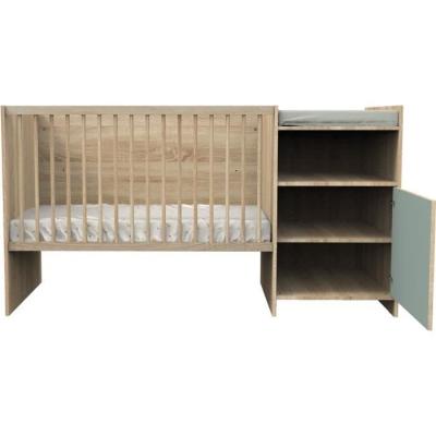 Lit combiné évolutif CHARLIE 120x60 cm - SAUTHON - Sauge