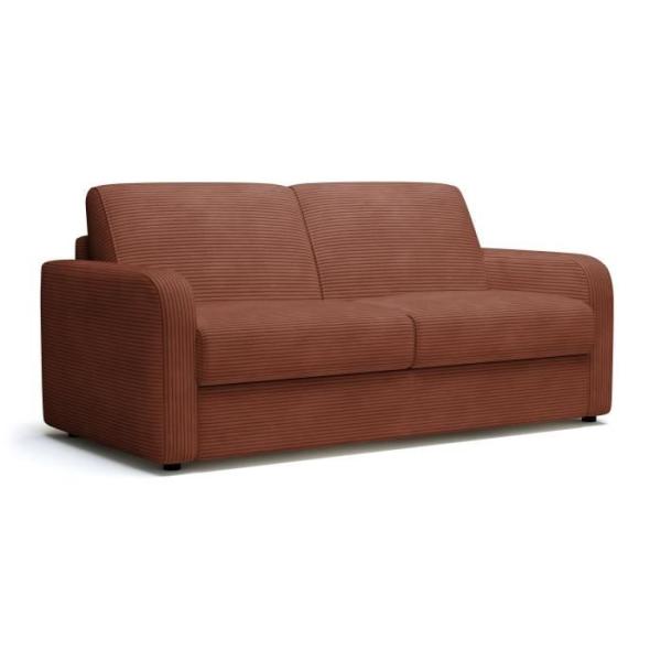 Canapé convertible express - 3 places - TOM - Tissu Lincoln 52 - 185 x 100 x 87 cm - MONDO