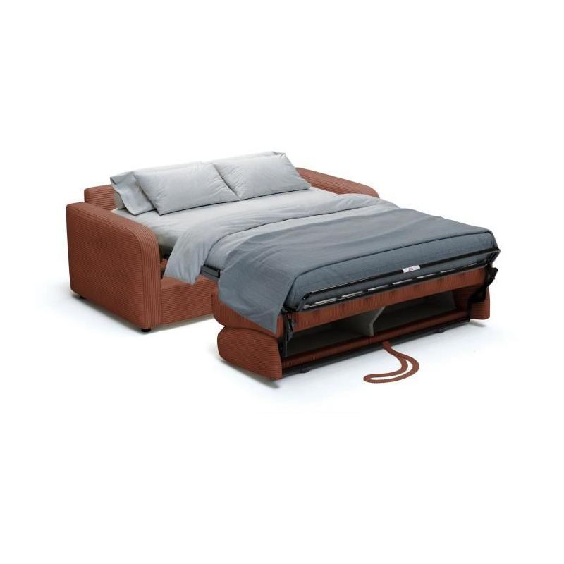 Canapé convertible express 3 places TOM - Tissu Lincoln 52