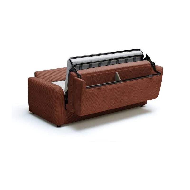 Canapé convertible express 3 places TOM - Tissu Lincoln 52