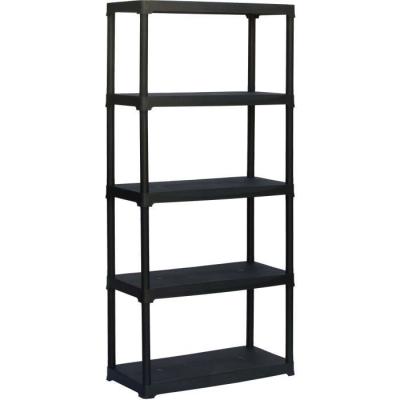 Etagère plastique TOOD 5 tablettes - Pratique et solide!