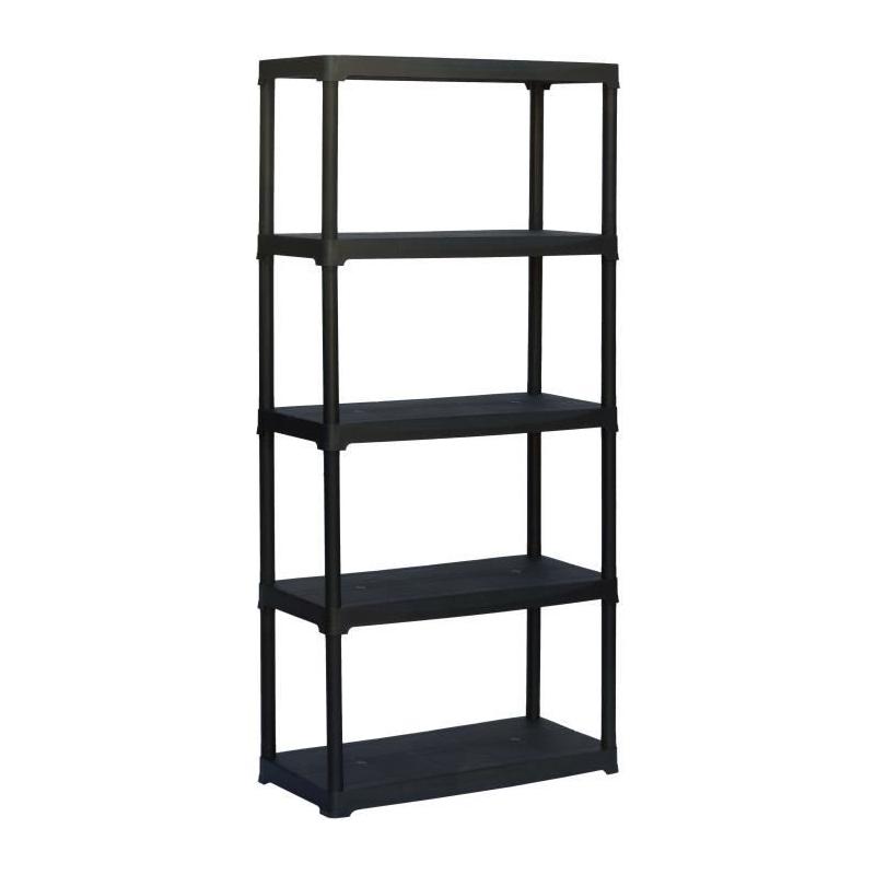 Etagère plastique TOOD 5 tablettes - Pratique et solide!