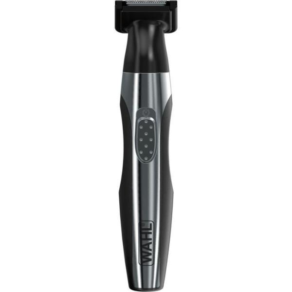 Tondeuse de précision - WAHL - TRAVEL KIT DELUXE - 4 hauteurs de coupe - Noir / Argent