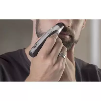 Tondeuse de précision WAHL - TRAVEL KIT DELUXE - Noir / Argent