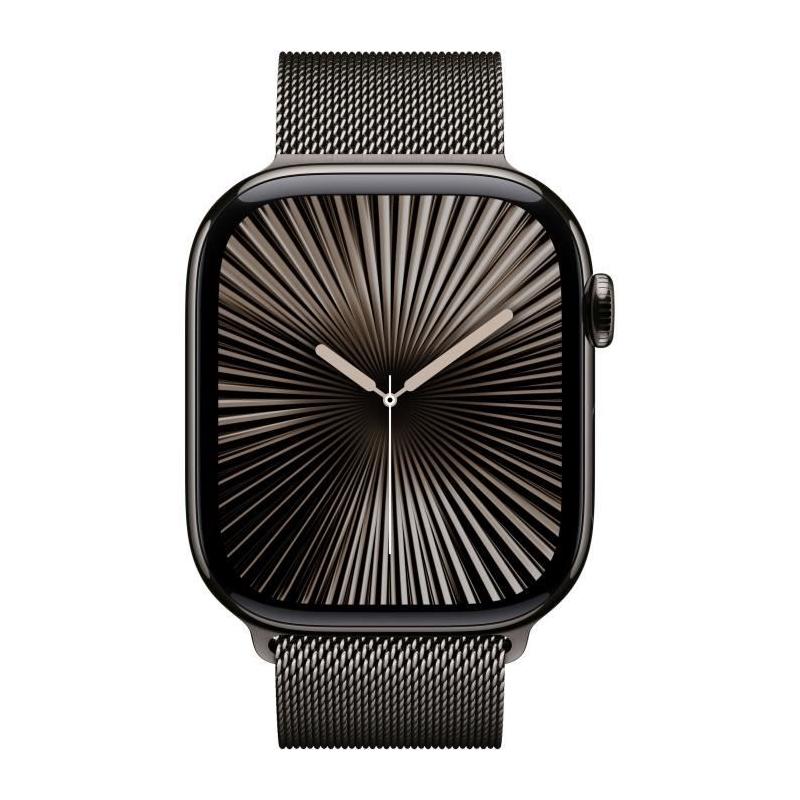 Montre Apple Watch Series 10 - Titanium Slate - 46mm - Bluetooth & Cellular