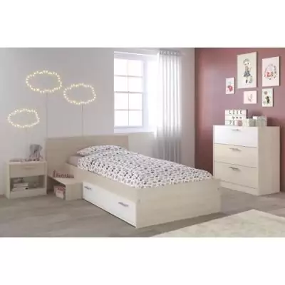 Chambre Enfant Contemporaine Acacia Clair et Blanc - CHARLEMAGNE