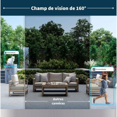 Kit de vidéosurveillance Arlo Pro 5 - 2 caméras extérieures avec batterie et vision nocturne