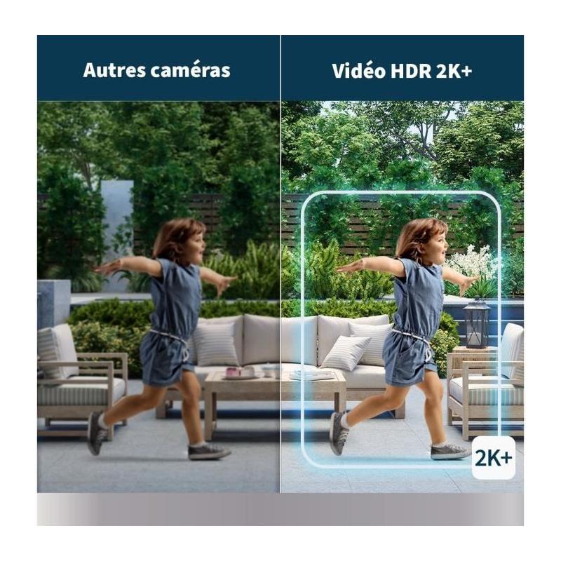 Kit de vidéosurveillance Arlo Pro 5 - 2 caméras extérieures avec batterie et vision nocturne
