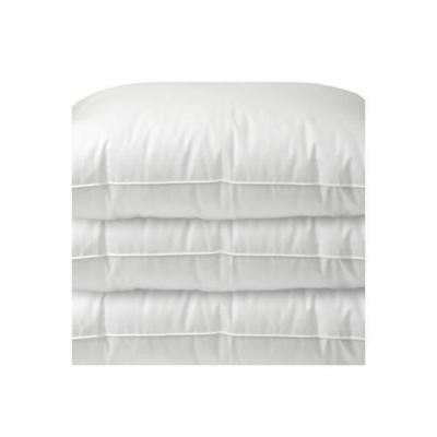 Lot de 4 oreillers 60x60 cm avec finition bourdon - BLANREVE