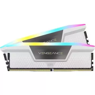 Corsair Vengeance RGB DDR5 32 Go - 6000 MHz Blanc