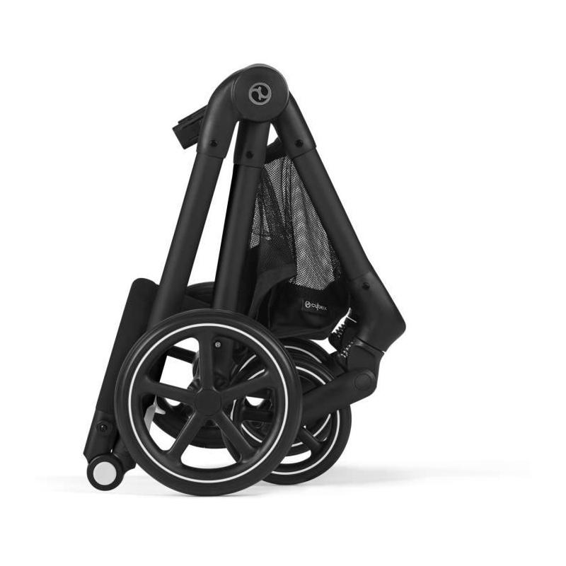 Pack Poussette Trio CYBEX EOS BLACK Moon Black : 2en1 avec siège auto Aton B2 i-size