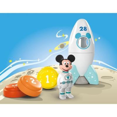 Figurine Mickey astronaute et sa fusée : un jouet Disney en 5 pièces pour les petits dès 12 mois