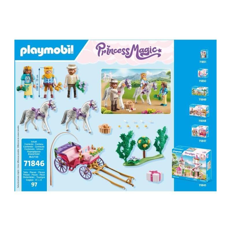 Ensemble royal: Calèche princière Playmobil