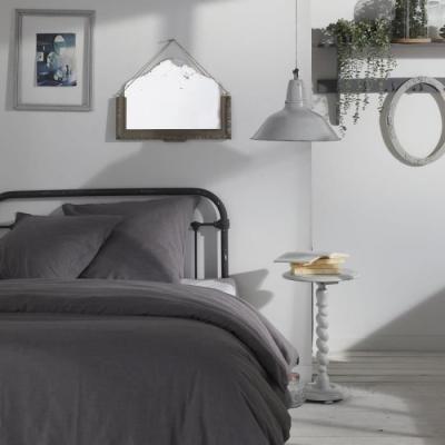 Housse de couette TODAY CHARME Chambray Gris foncé Capucine