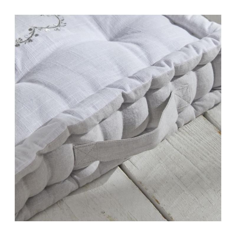 Coussin de sol chic - TODAY - CHARME - 40 x 40 x 10 cm