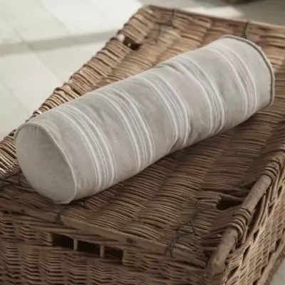 Coussin Polochon Imprimé Berenice - Style Charme - 45 x 15 cm