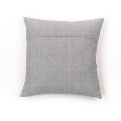 Coussin de Chaise Charme - Slub x Chambray x Pompon Capucune