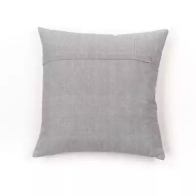 Coussin de Chaise Charme - Slub x Chambray x Pompon Capucune