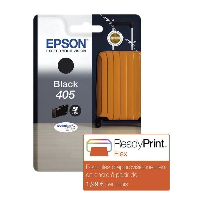 Cartouche d'encre EPSON 405 XL Noir - Format Valise