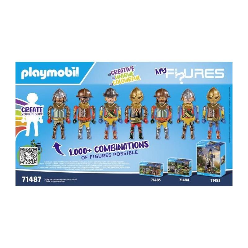 Figurines PLAYMOBIL 71487 Chevaliers Novelmore - Univers Miniature