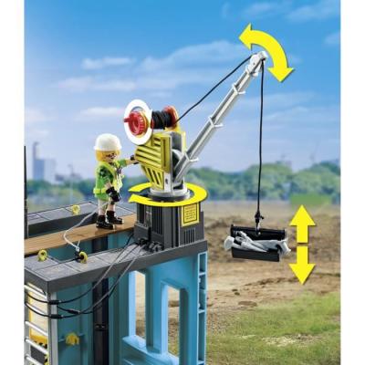 Figurines Miniatures PLAYMOBIL - Ouvriers et chantier