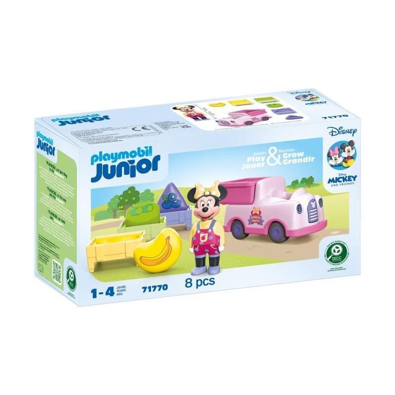 Jouet PLAYMOBIL Junior Minnie et sa voiturette à fruits