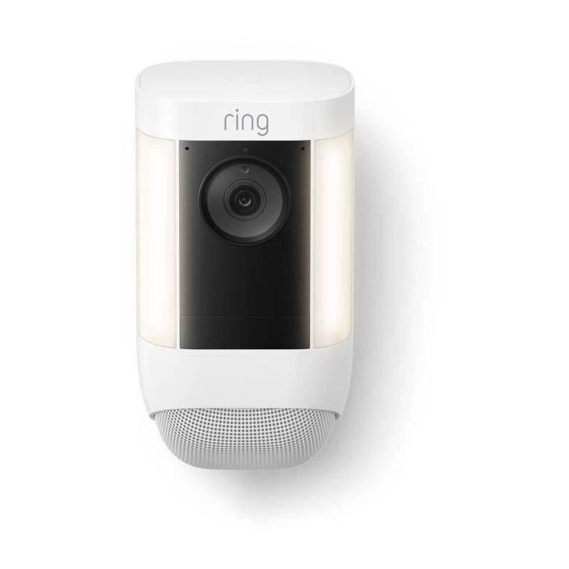 Caméra de Surveillance RING Spotlight Pro Batterie Blanc UE