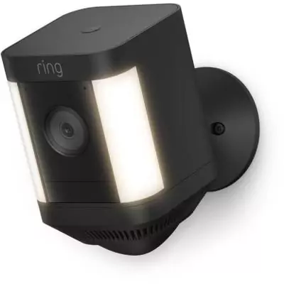 Caméra de Surveillance Ring Spotlight Plus Batterie - Noir