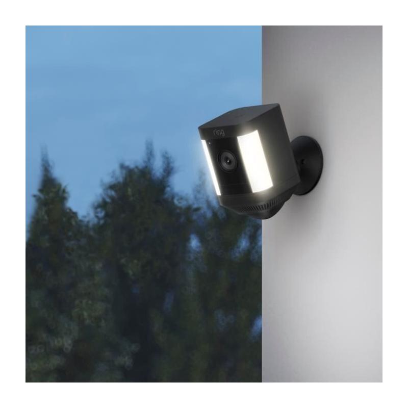 Caméra de Surveillance Ring Spotlight Plus Batterie - Noir