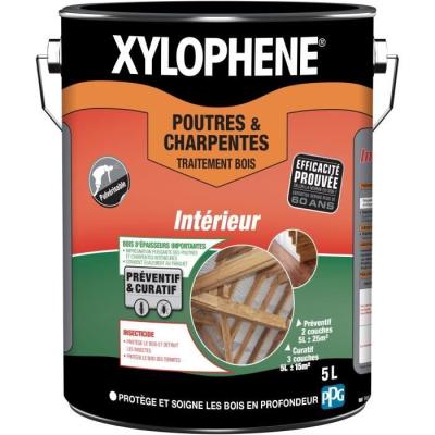 Traitement puissant pour boiseries - XYLOPHENE - 5 L