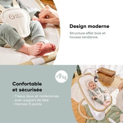 Balancelle Bébé Swoon Hoop: Confort et Design Ultime!