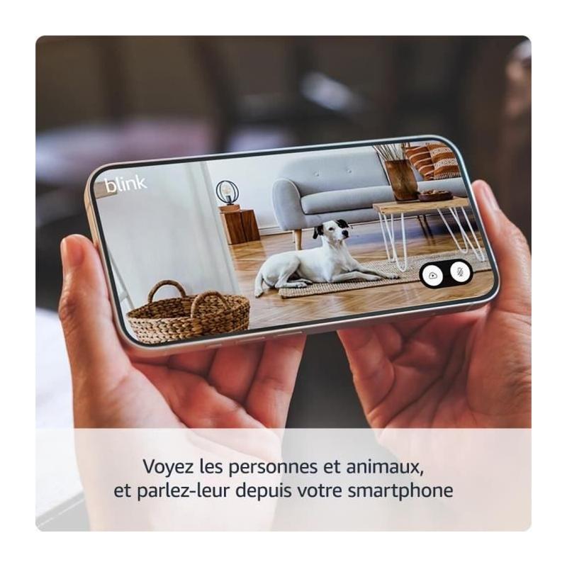 Caméra mini 2-Cam BLINK HOME SECURITY Blanc - Surveillance Connectée