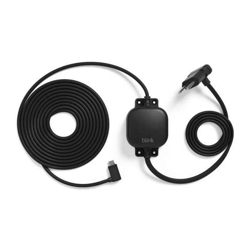 Adaptateur d'alimentation tout-temps pour Blink Home Security - Noir - EU