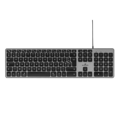 Clavier Filaire Bluestork KB Mac Azerty Compatible Mac Noir