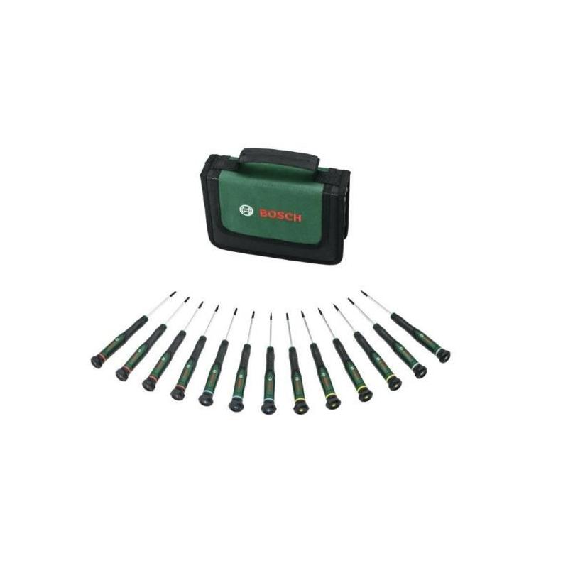 Ensemble de tournevis Bosch 13 pcs pour bricolage/modélisme/artisanat