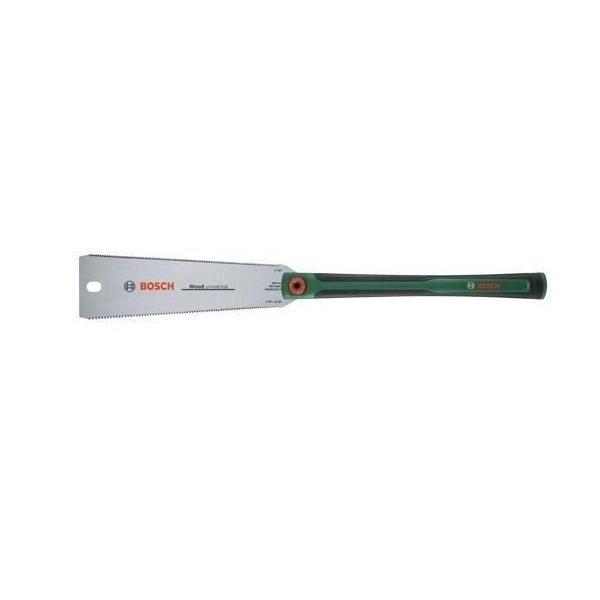 Bosch Scie japonaise Ryoba 250 mm (coupes précises/affleur lame flex. acier SK5 dents doubles poignée Softgrip)