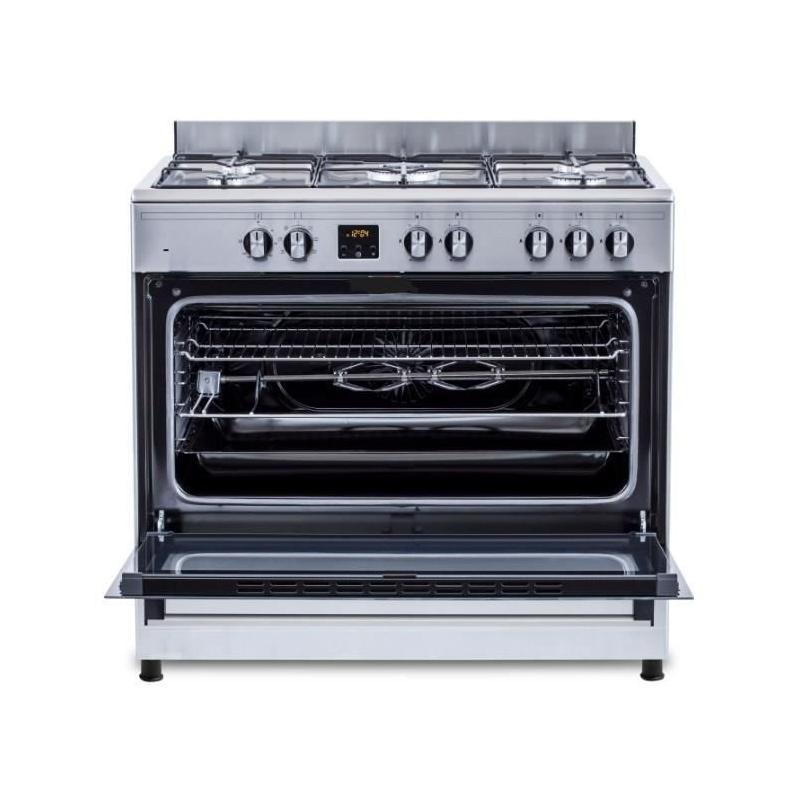 Cuisinière piano multifonctions catalyse CECP9060IXDD - Continental Edison