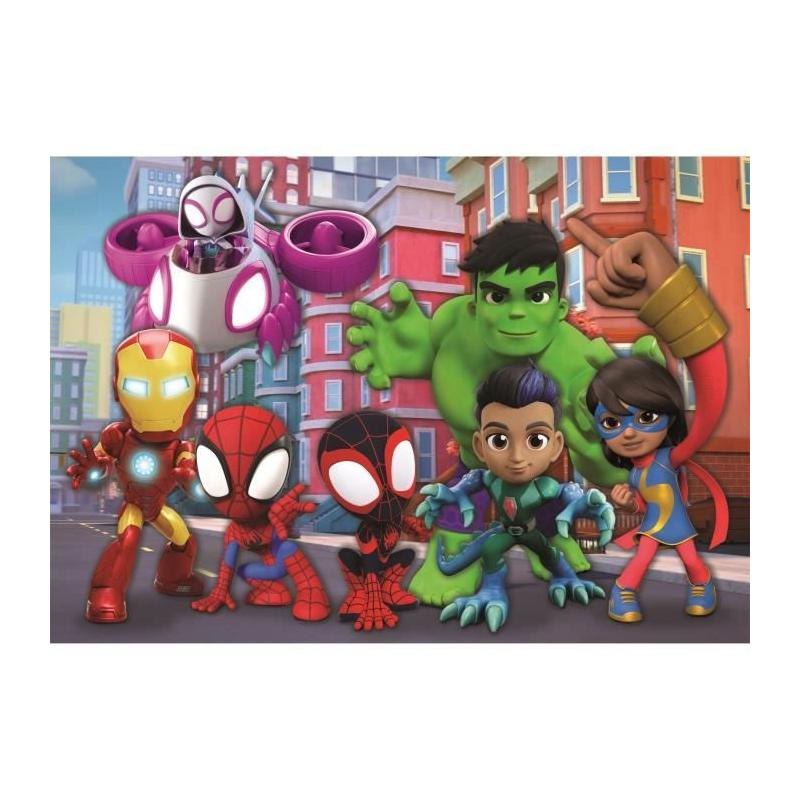 Puzzle 24 pièces Maxi Spidey et ses amis - CLEMENTONI