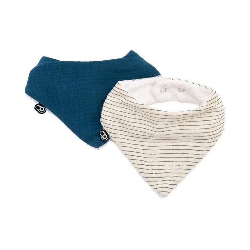 Lot x2 bavoirs bandana - Pratique et stylé pour bébé!