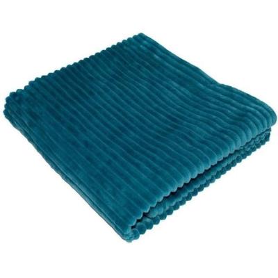 Couverture boudoir douce et chaude pour bébé - DOMIVA - Paon