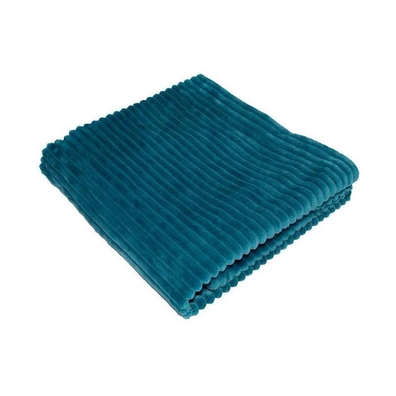 Couverture boudoir douce et chaude pour bébé - DOMIVA - Paon
