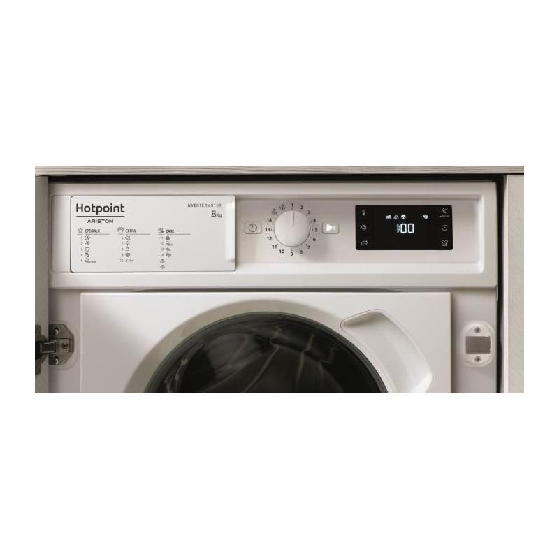 Lave-linge encastrable Hotpoint BIWMHG81485EU: performant et compact